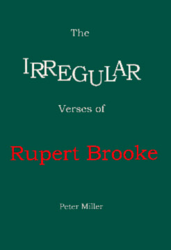 Front cover of 'The Irregular Verses of Rupert Brooke' book